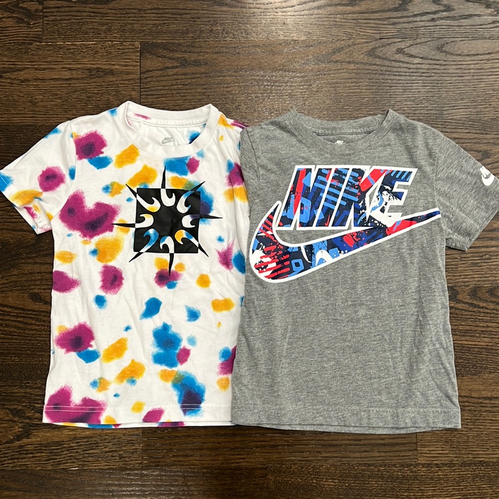 2-Pack Nike Cotton Tees, Size 7